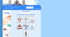 Desktop Screenshot of cyborg.namedecoder.com